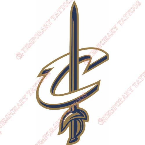Cleveland Cavaliers Customize Temporary Tattoos Stickers NO.956